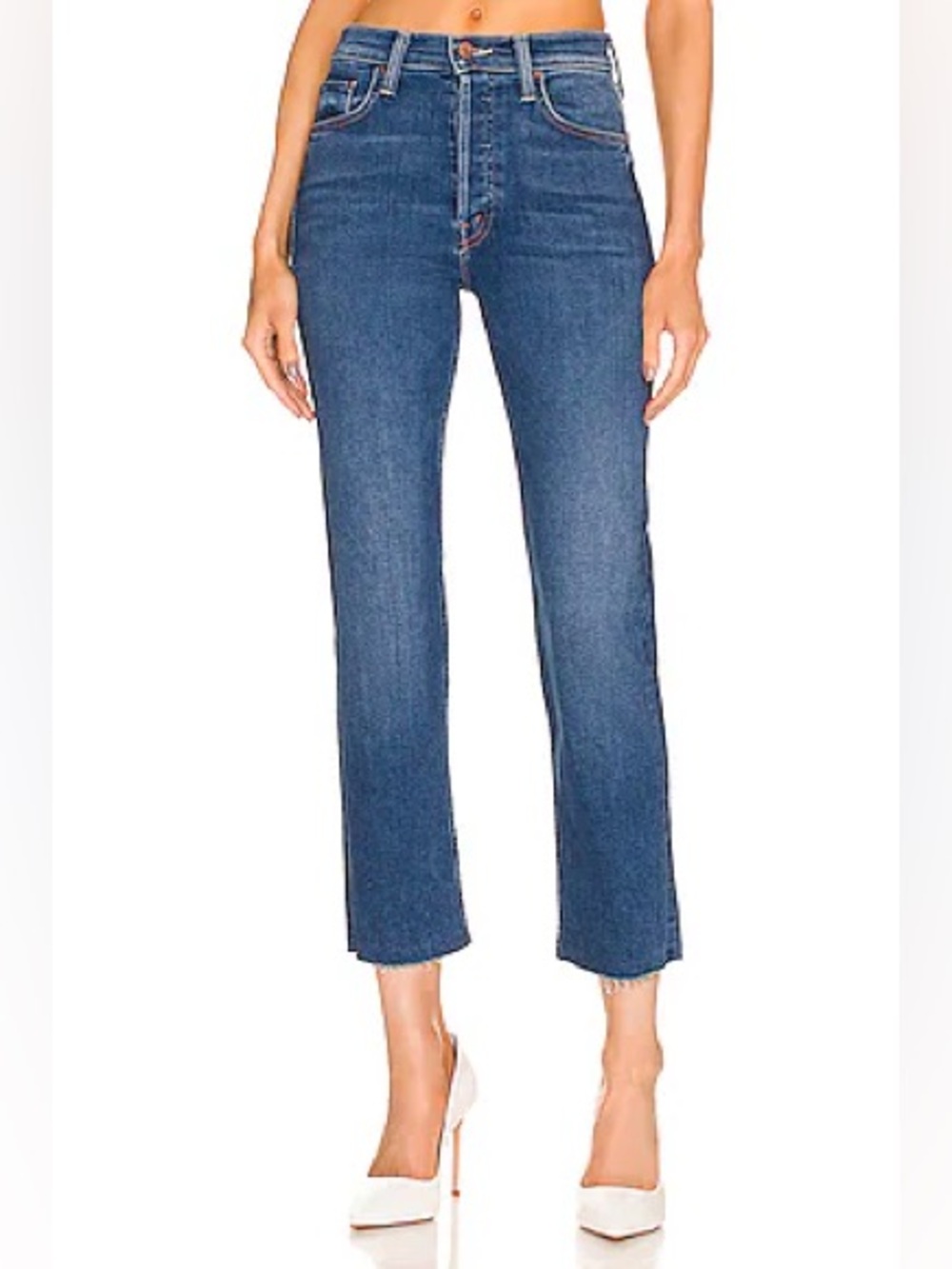 MOTHER The Tomcat Ankle Fray in Let's Just Be Friends Sz 25